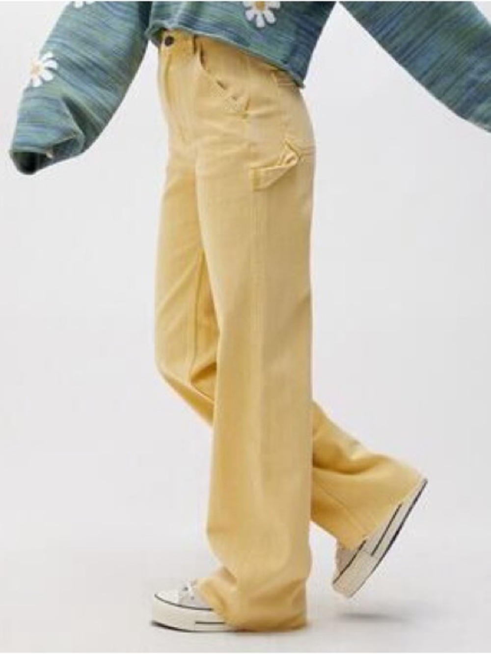 Pacsun Ultra High Rise Flare Carpenter Jeans